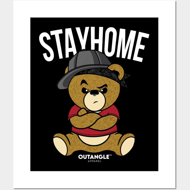 stay home Wall Art by janvimar